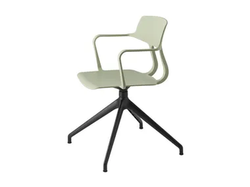 SNAP 1109 - Swivel polypropylene chair with armrests by Et al. - view 2